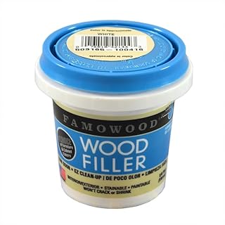 12-Pack of 1/4 pt Eclectic 40042148 White Pine Famowood Water-Based Latex Wood Filler