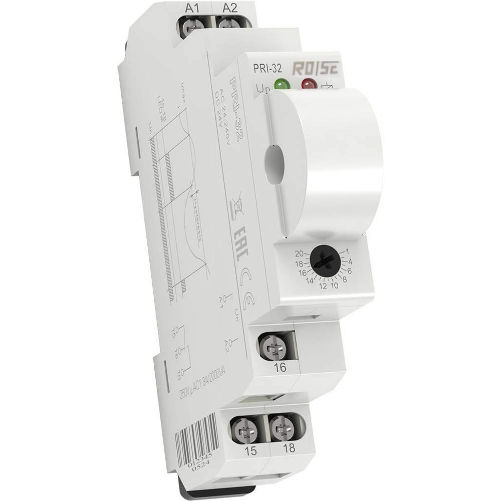 Relais de surveillance de courant PRI-32 ELKO EP 240V AC 24V DC