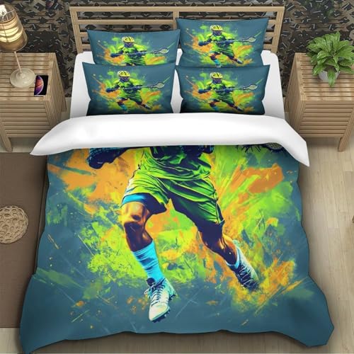 Parure de lit jungle douce et résistante en microfibre hypoallergique avec zip - 5