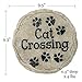 Spoontiques - Garden Décor - Dog Crossing Memorial Stepping Stone - Decorative Stone for Garden