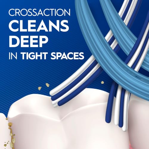 Image of Oral-B Pro Clean Cross Action Toothbrushes, Deep Plaque Removal, 6 Count
