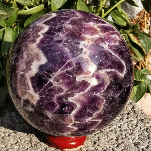 Cristal d'améthyste violet en boule de quartz pour décoration - 6