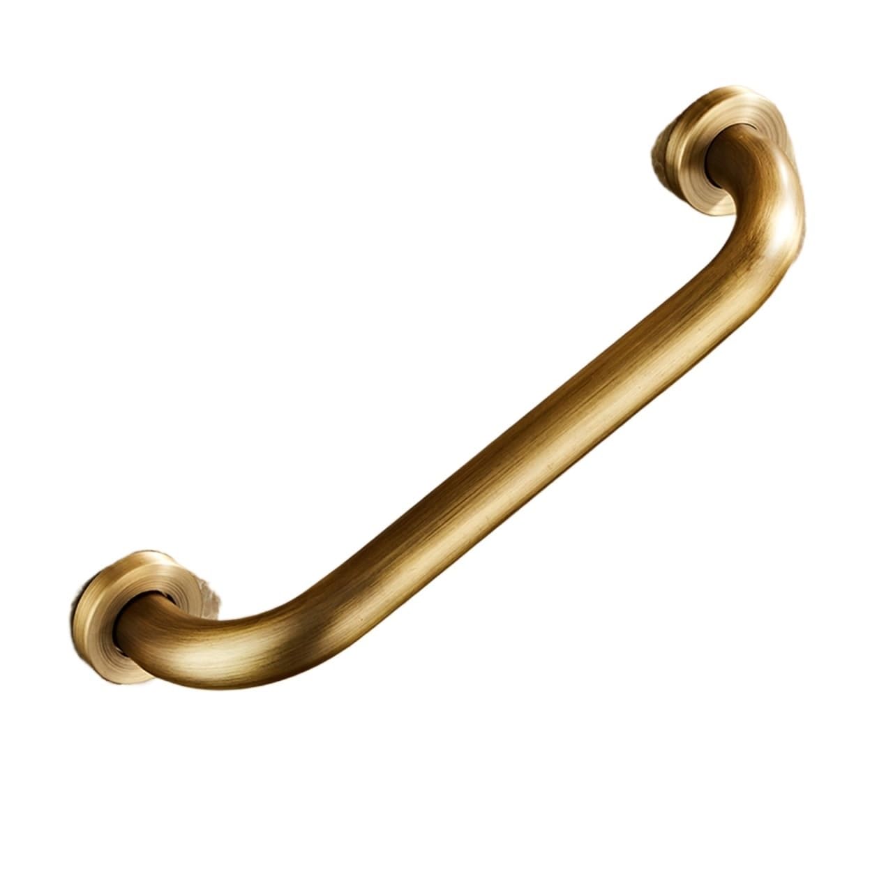 Barra de agarre segura para baño, 30/40/50 cm, latón bronce, barra de agarre para inodoro, barra de agarre para ducha, mango de seguridad EL89 (antiguo-40 cm)