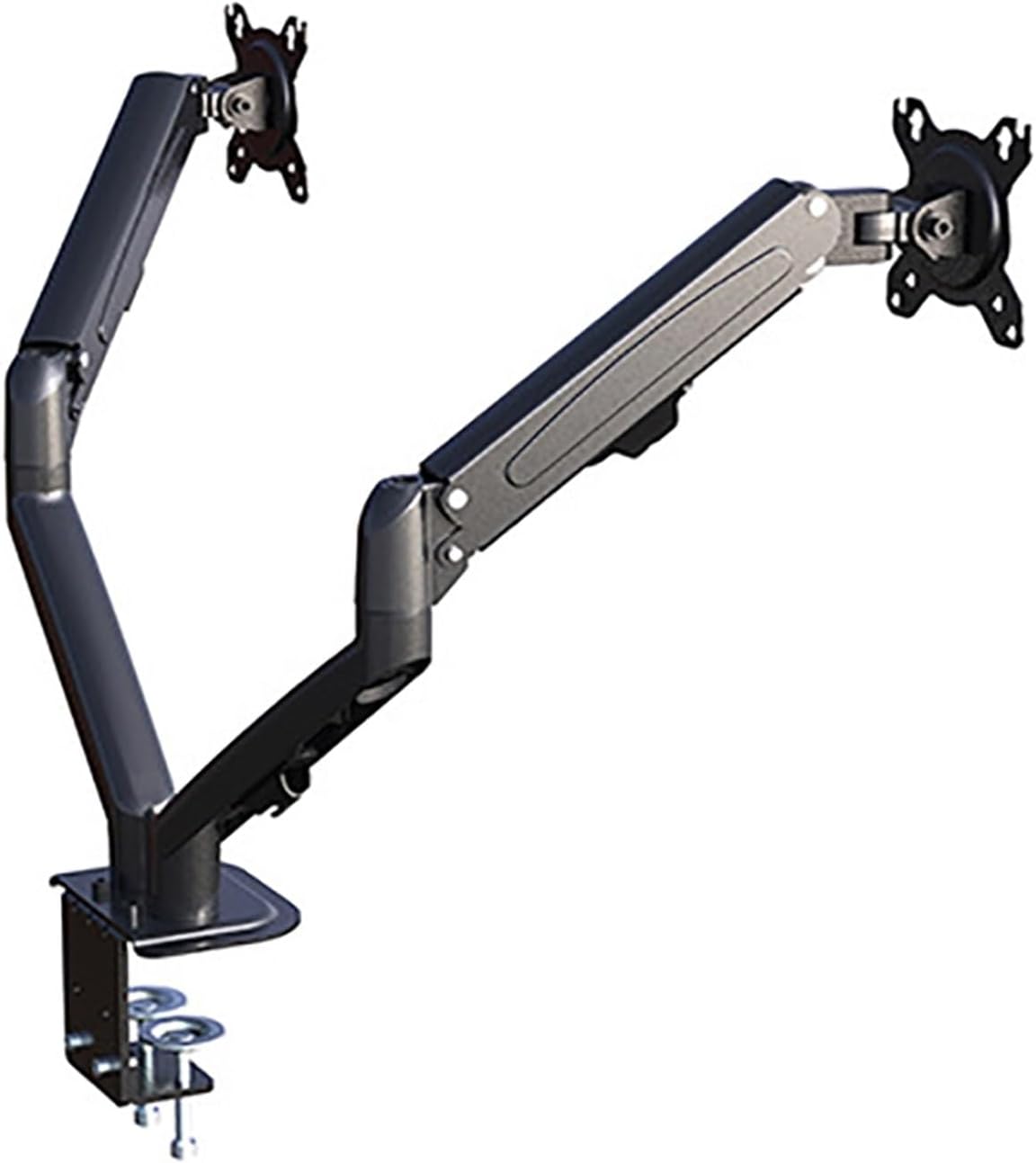 G08-24 Dual Monitor Stand with Swivel and Tilt Adjustment