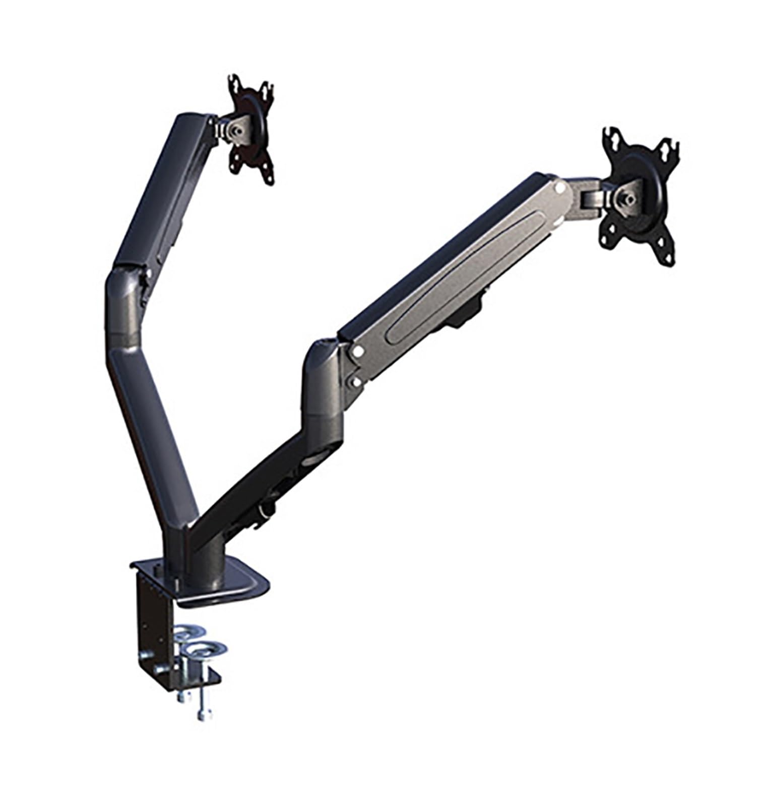 Ikpgbzxm One Color G08-24 Dual Monitor Stand With Swivel And Tilt Adjustment