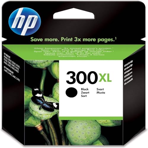 HP 300XL Cartouche d'Encre Noire : réduisez vos recharges grâce au format grande capacité