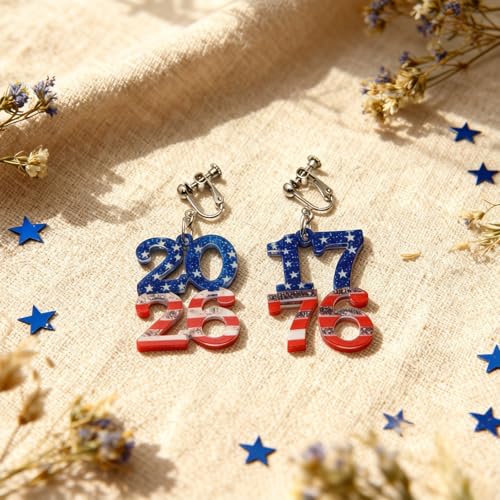 Boucles d'oreilles clip pour oreilles non percées, la solution tricolore sans douleur