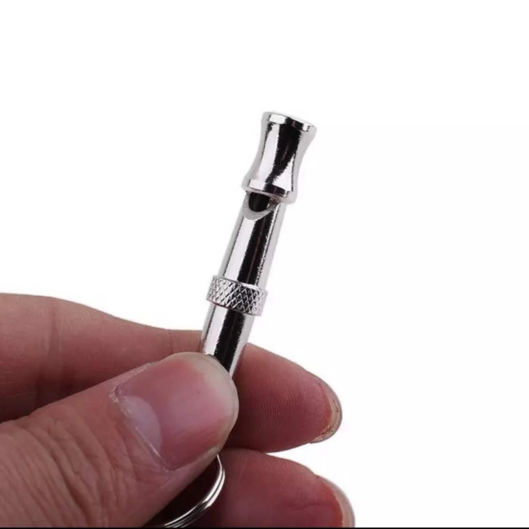 PnM Dog Pet Stainless Steel Dog Puppy Whistle Portable & Adjustable Sound Key Dog Training Whistle