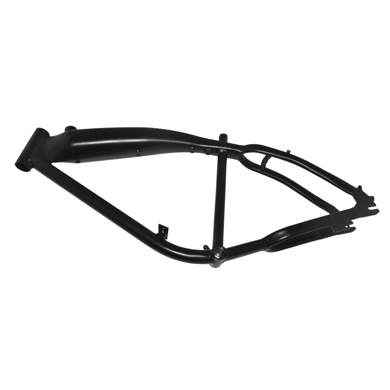 Integrated Bicycle Gas Frame, Fuel Tank Built in 3.4L Bike Gas Frame , Frame - Gas Motorized Bicycle 66cc/80cc/100CC (Black)
