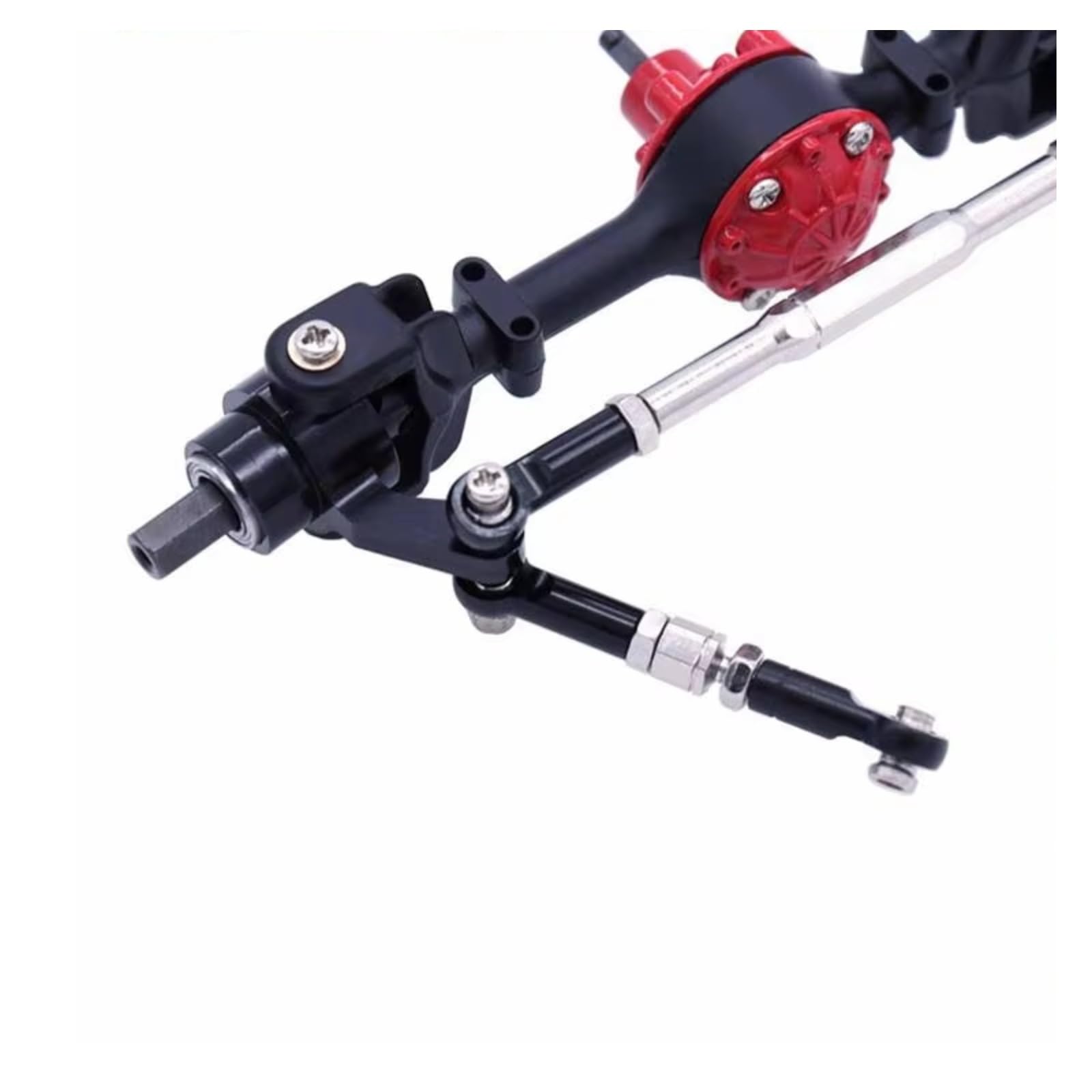 Compatibile Con WPL C14 C24 C34 C44 B14 B24 1/16 RC Cars Aggiornamenti Parti Accessori Di Ricambio 2X Assale Anteriore Posteriore In Metallo Accessori