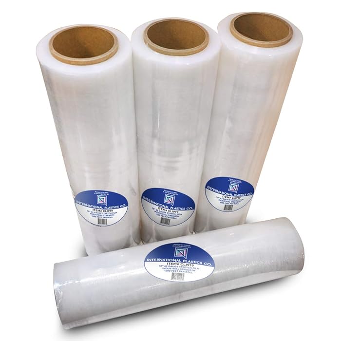 Buy International Plastics Co. 18" Stretch Film/Wrap 66 Gauge 16 Micron