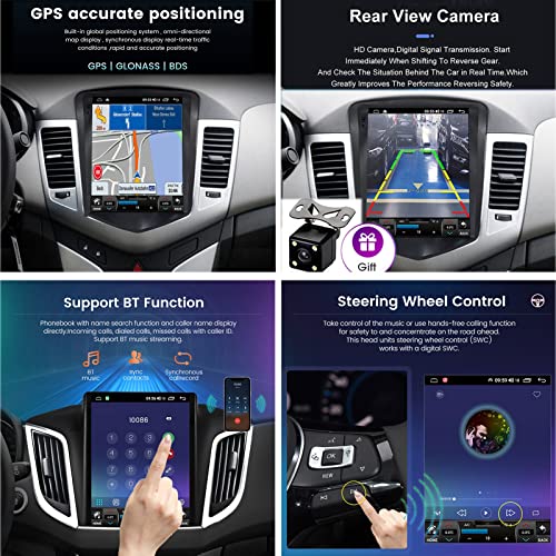 ADMLZQQ Android 11 Autoradio Car Stereo per Ford