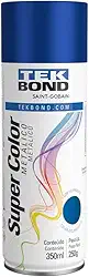 Tinta Spray Azul Metálico Aerossol Tekbond 350ml/250g
