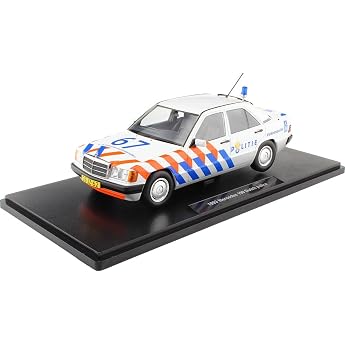 1993 Mercedes-Benz 190 W201 Polic a Holanda Blanco/Naranja/Azul 118 Triple-9 1800315