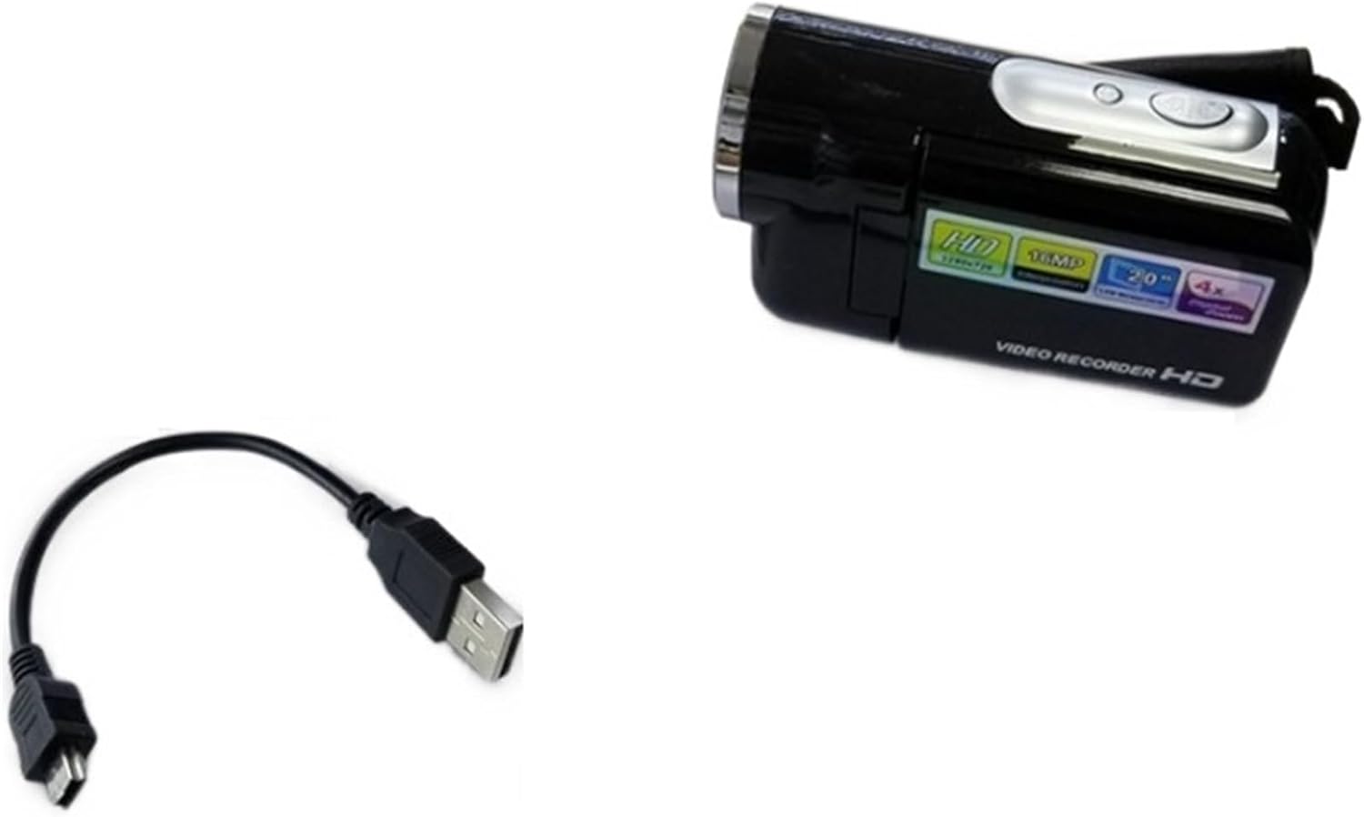 デジカメ DV デジタル ビデオ カメラ HD 写真 小型で持ち運びも簡単(Pink)