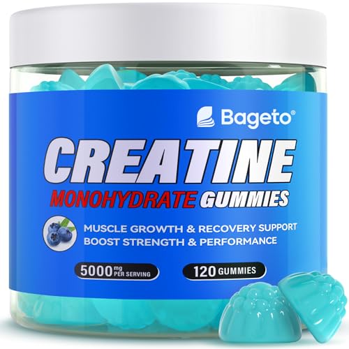 Creatine Monohydrate Gummies (120 count, Blueberry)