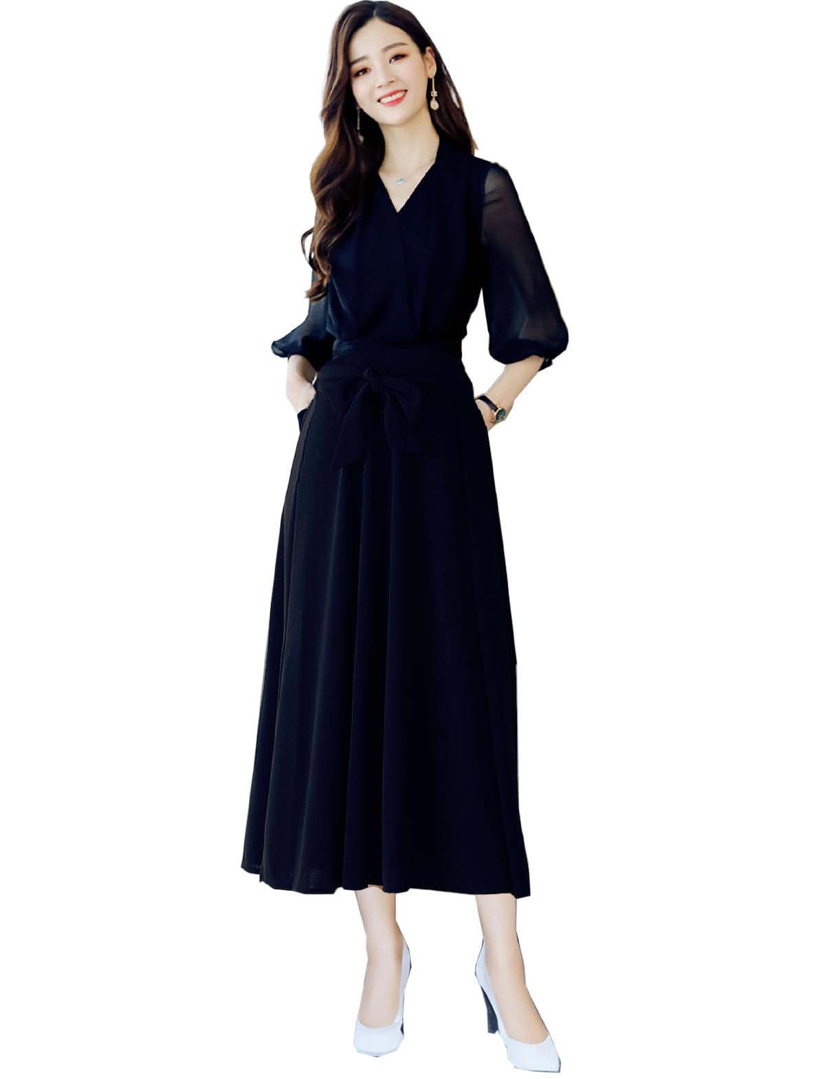 LIPSY リプシー タイト ロングドレス レース シースルー ネイビー LIPSY リプシー タイト ロングドレス レース シースルー ネイビー