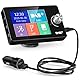 EZoneTronics DAB Adapter für Autoradio mit 2,8 LCD Display,tragbares DAB+ Digitalradio Tuner FM Transmitter Auto Bluetooth Musikempfänger+Unbegrenzte Voreinstellungen+Freisprechanruf +AUX IN/Out