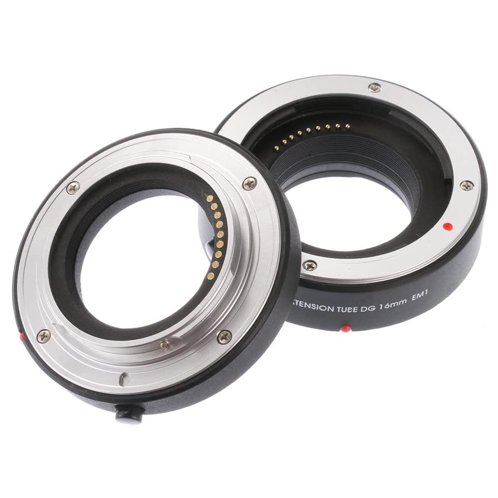Hersmay Aros de extensión para macro (10 mm/16 mm, para cámara Canon EOS M M50II M2 M3 M5 M6 M10 M50 M100)
