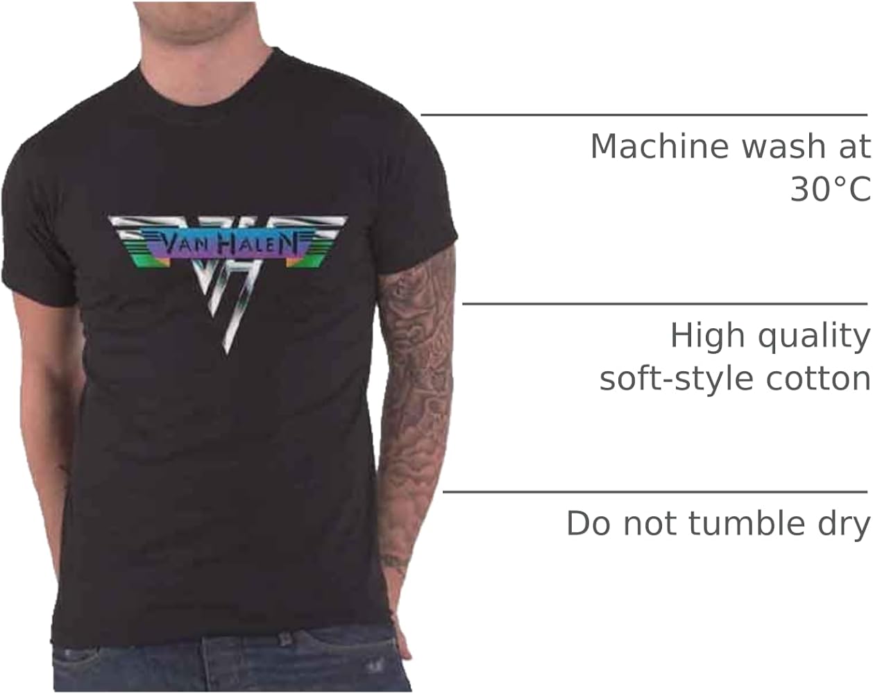 合馬公式アカウント1 90s van halen Tシャツ XL 中古・古着通販】バンドTシャツ (バンドTシャツ) 80s VAN HALEN(ヴァン