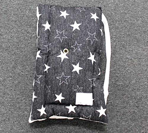 インテリア夢工房 防災ずきん 日本製 Lサイズ デニムスター(ブラック)