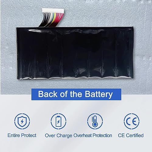 Image of JOTACT BTY-L77(11.1V 83.25Wh /7500mAh 9-Cell) Laptop Battery Compatible with MSI GT72 2PE 2QD 2QE 6QD 6QE GT72S 6QD 6QE 6QF WT72 2OK 2OM 6QI GT80 GT80S Series Notebook MS-1781 MS-1782 MS-1783 MS-1785