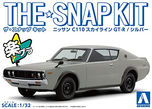 Modelo plástico Nissan C-110 Skyline GT-R 1:32 miniatura 4
