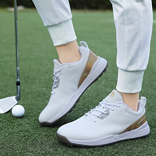 Image of Professional Men Golf Shoes Comfortable Spikeless Outdoor Golf Walking Sport Sneakers for Men
