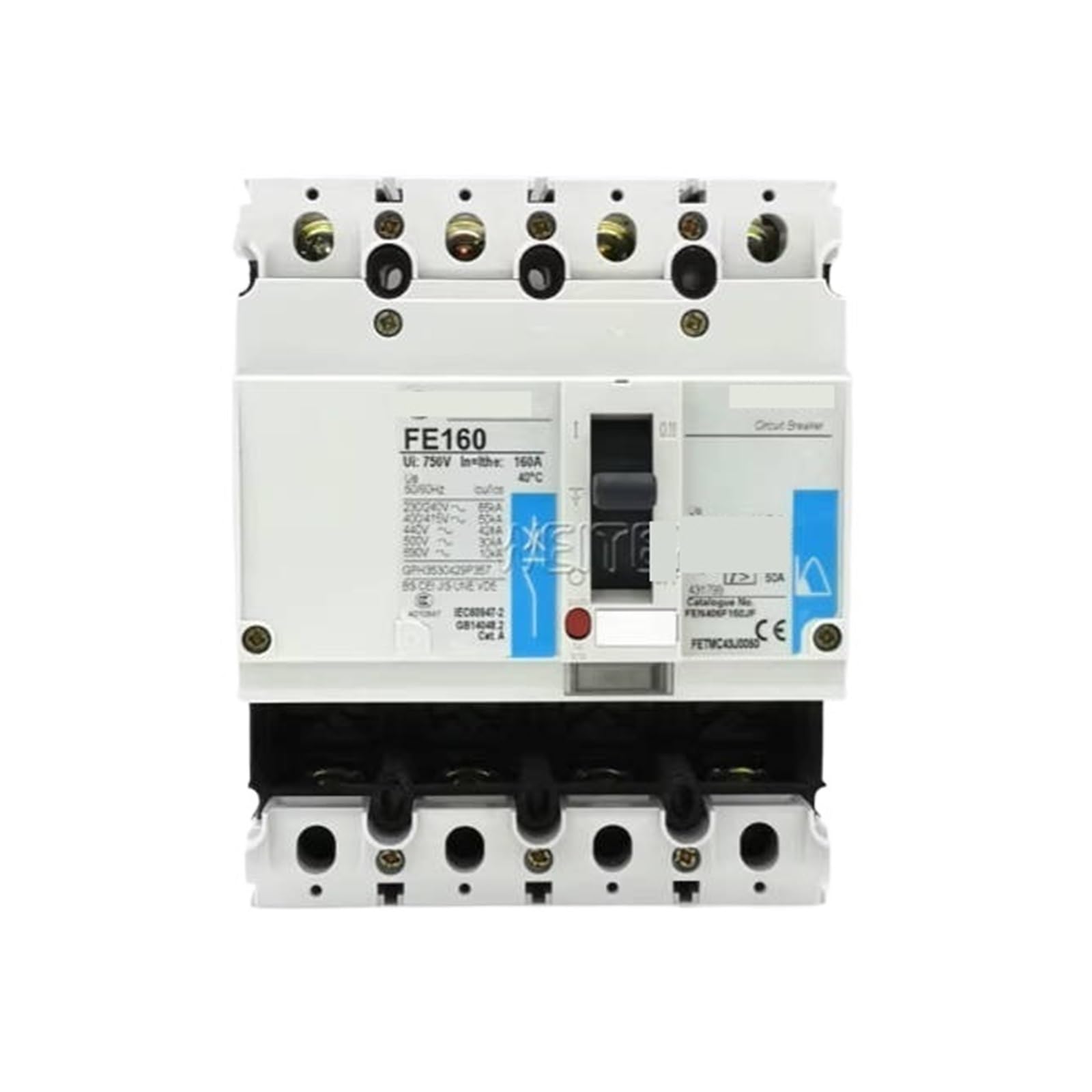 Interruttore automatico scatolato FEN406F160JF 3P+N 160A for Industriale Originale