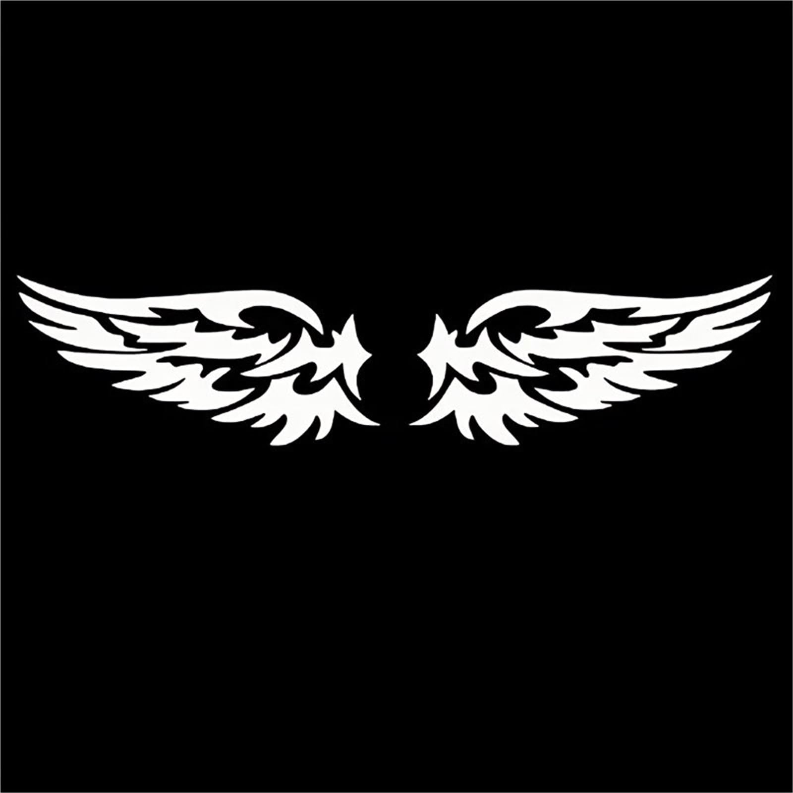 FGLFPXI A Pair of Wing Stickers for Car Rearview Mirrors Window Stickers Glass Car Truck