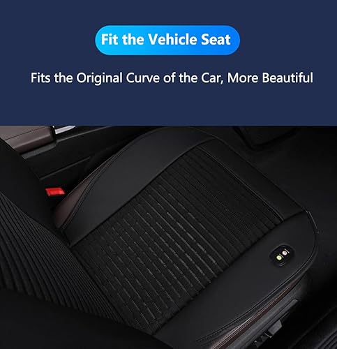 Miniatura 7 de Cojín de enfriamiento transpirable para asiento de automóvil, 3 velocidades de viento ajustables, 12 V24 V, cojín ventilado de flujo de aire para