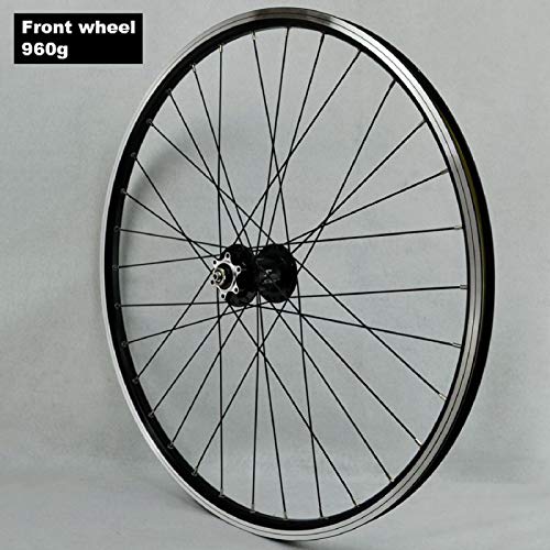 image for ZPPZYE Mountain Bike 26 inch V Brake Wheelset, Double Wall Aluminum Al