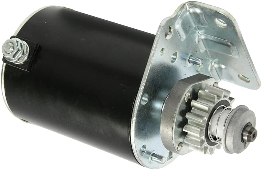 Starter Motor Compatible with Cub Cadet 14.5 16 16.5 17 17.5 18 18.5 HP 1999-2006 John Deere 1998-2010 Sabo 2002-2011 Scotts 2000-2005 Toro 1999-2010 Replace # 693551 593934 LG693551 BS693551