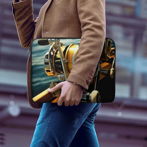 Funda para portátil 12 pulgadas estilo pesca impermeable miniatura 6