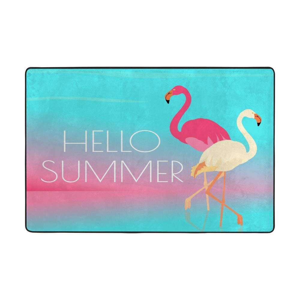 Grand tapis de sol lavable antidérapant pour protéger les sols du salon