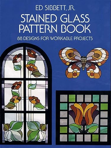 Stained Glass Pattern Book: 88 Designs For Workable Projects (Dover Stained Glass Instruction) #TOP10