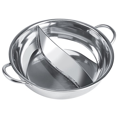 Olla para fondue de acero inoxidable 30 cm miniatura 3