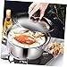 ABOOFAN Olla de Sopa Inoxidable con Tapa Olla Gruesa para Cocina Utensilio Resistente y Seguro con Asa Ergonómica Base Reforzada para Tipo Incluida Inducción Imagen de ABOOFAN Olla de Sopa Inoxidable con Tapa Olla Gruesa para Cocina Utensilio Resistente y Seguro con Asa Ergonómica Base Reforzada para Tipo Incluida Inducción