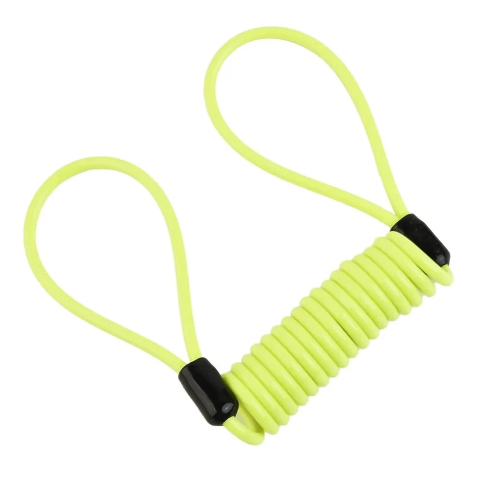 Hdrtcbu 18 Chain Lock Bike Spring Cable Lock Anti-Theft Rope Alarm Disc Bicycle Security Reminder Motorcycle Motorbike Lock(18)