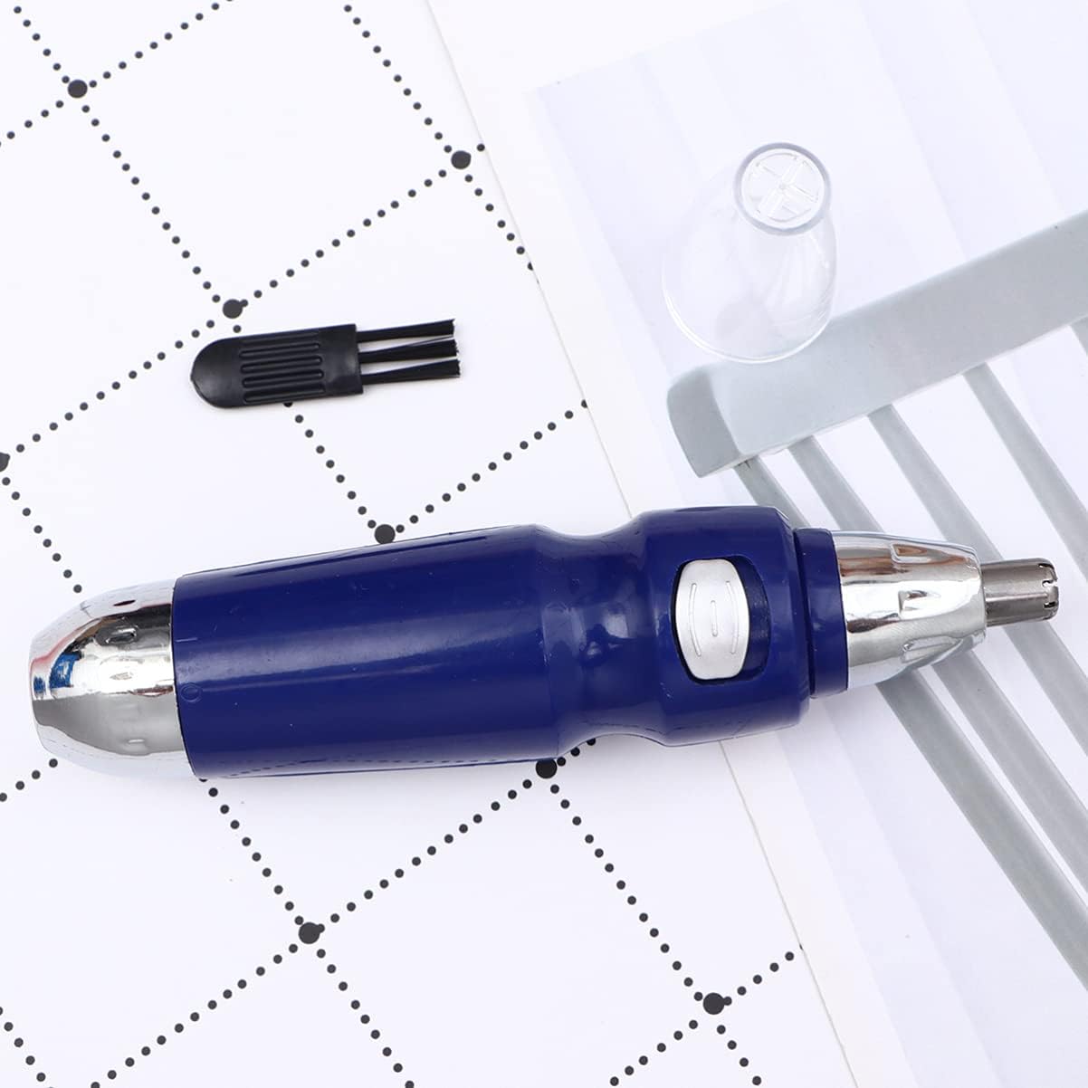 WOONEKY Electric Ear Nose Hair Trimmer for Painless Facial Hair Removal Compact Shaving Device for Eyebrow Shaping and Stylish Design