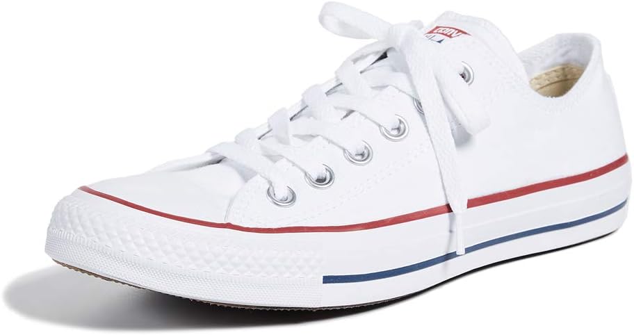 All Star Low Trainers White Canvas - 4 UK