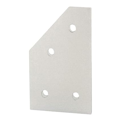 80/20 Inc., 4346, 15 Series 4 Hole 45 Degree Angled Flat Plate