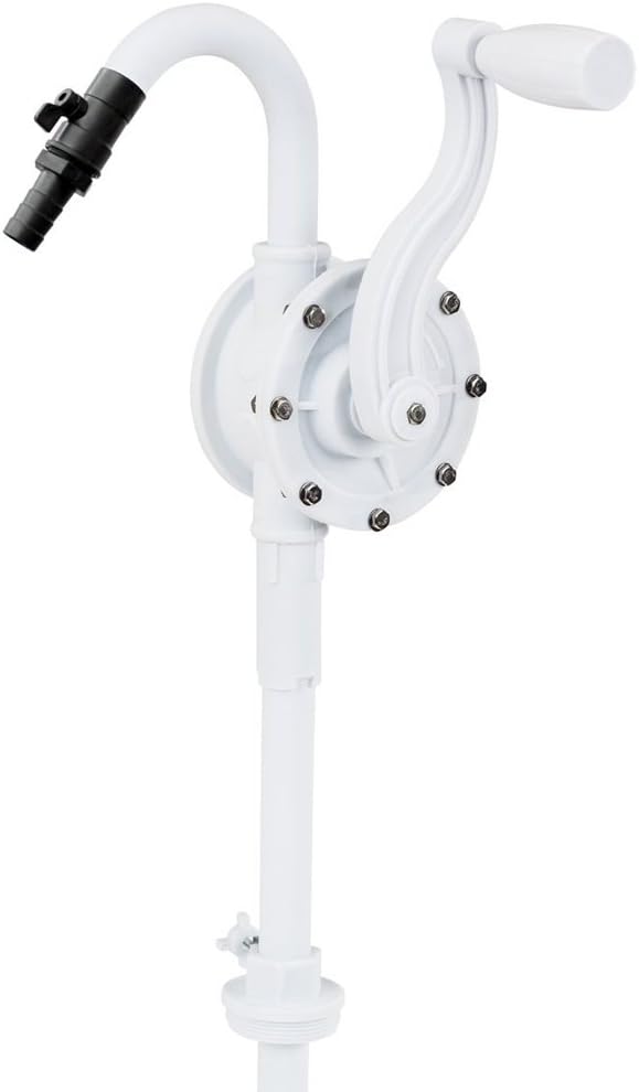 Easy to Handle Rotary Drum Pump -Corrosion Oil Transfer Pump 1-30L Capacity | Weight and Portable for Household Use