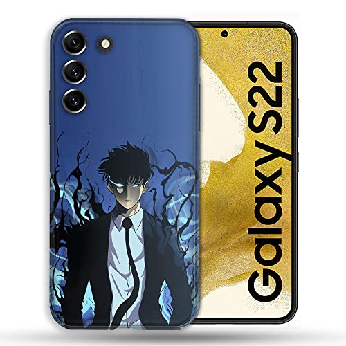 Coque Samsung S22 Solo Leveling Sung antichoc à bords surélevés protection caméra