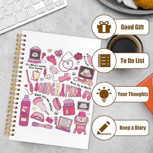 Carnet pour échographe NATSUNO à couverture rose pour ne plus perdre vos notes - 7