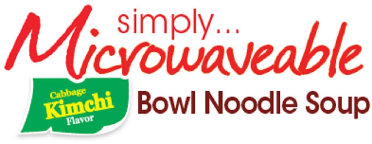 Nongshim Kimchi Noodle Soup Bowl, 3.03 Ounce (Pack of 6)