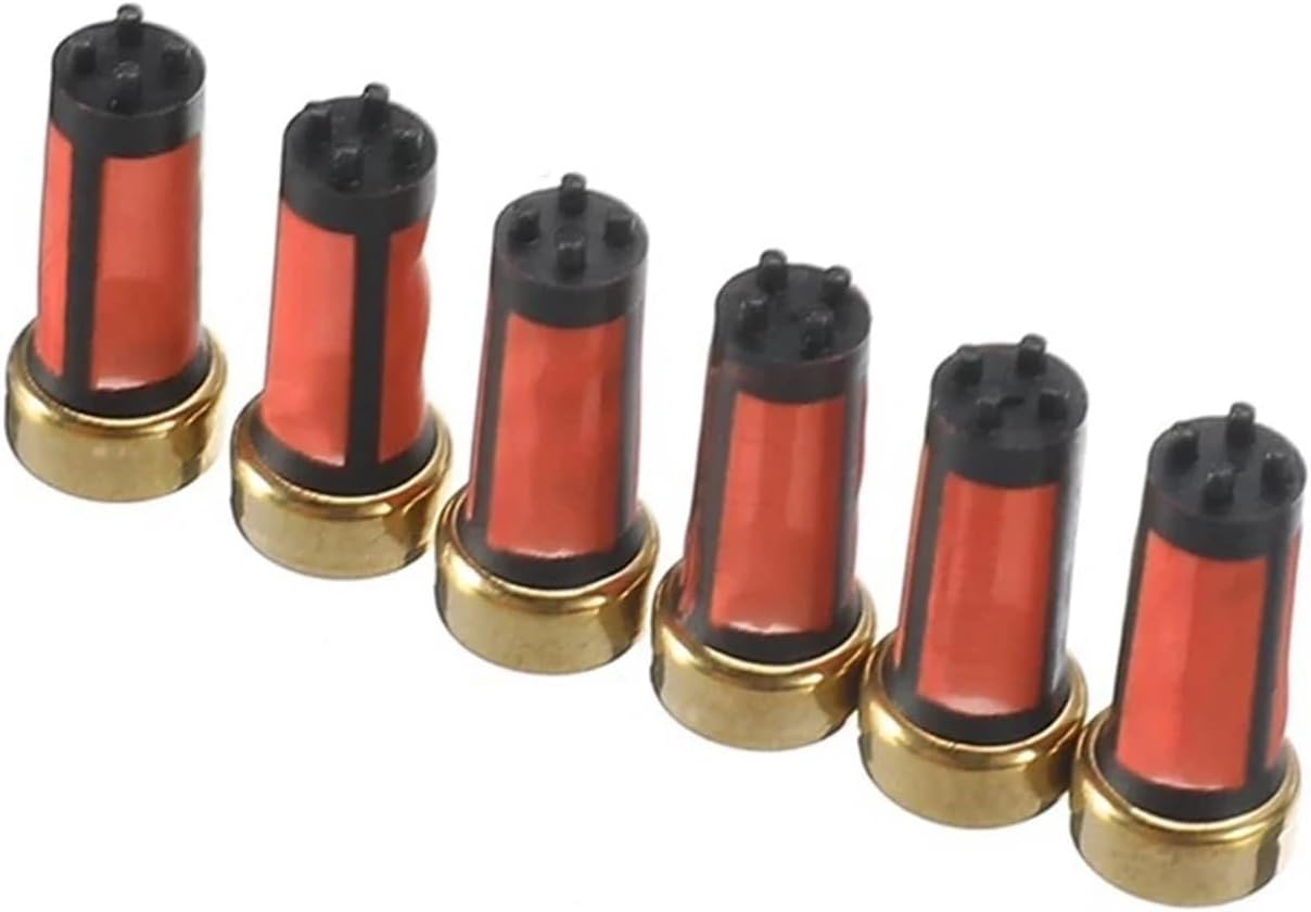20 Pieces MD619962 Auto Car Petrol Fuel Injector Filter Compatible With Mitsubishi Automobile Spare Parts 14X6X3mm