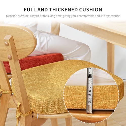 Cojines para sillas de comedor almohadillas de asiento herradura elevadores cocina 6