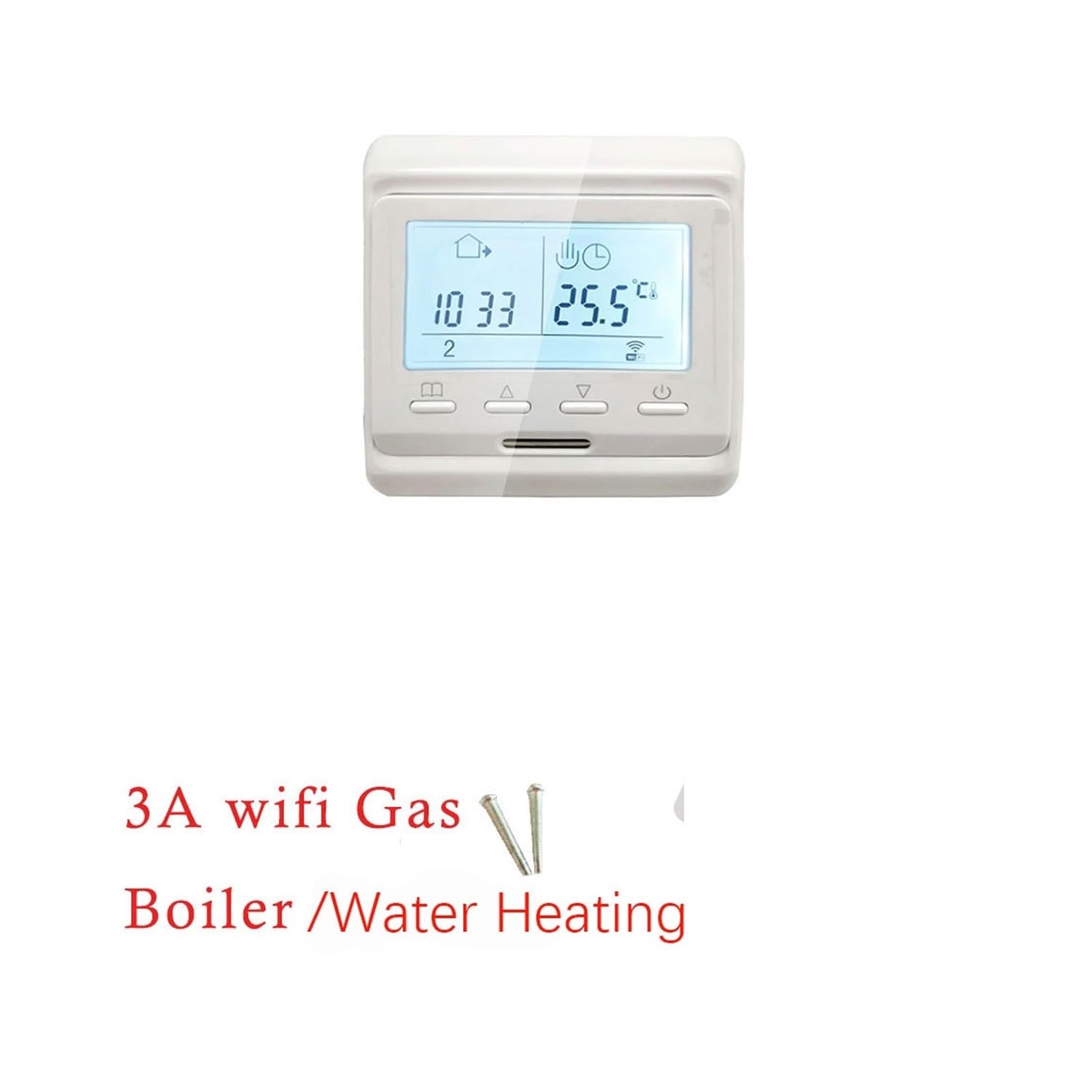 Termostat cyfrowy, M6 LCD 16A tygodniowy programowalny elektryczny cyfrowy termostat pokojowy do ogrzewania podłogowego, sterownik ciepłej podłogi(Boiler water wifi)