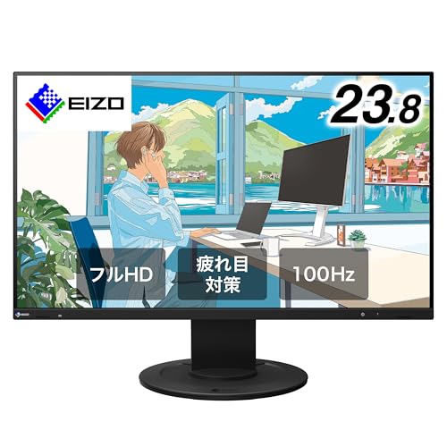 EIZO FlexScan EV2400R 23.8型 モニター Amazon.co.jp: EIZO 疲れ目軽減モニター | FlexScan EV2400R-AMZBK
